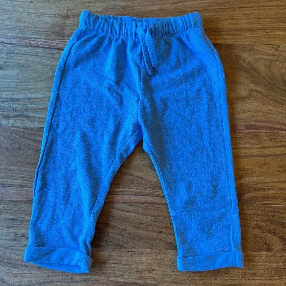 H&M Blue Cuffed Sweatpants